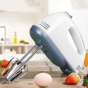 Electric Hand Mixer with Stainless Steel Beaters – Easy Baking & Whisking
