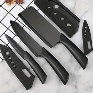 Premium Kitchen Knife Set (Pack of 3) – Ultra Sharp Stainless Steel Knives with Knife Cover