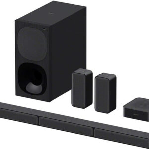 Sony 5.1 Channel Home Theatre System with Soundbar, Subwoofer & Rear Speakers – Powerful Surround Sound System for TV
