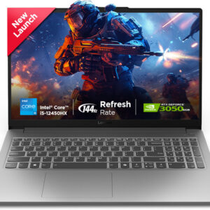 Lenovo Gaming Laptop – Intel Core i5-12450HX | RTX 3050 6GB | 144Hz FHD Display | High-Performance Gaming & Multitasking Laptop